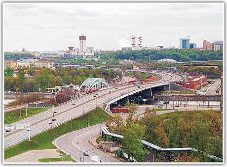 новый Краснолужский и Бережковский мосты