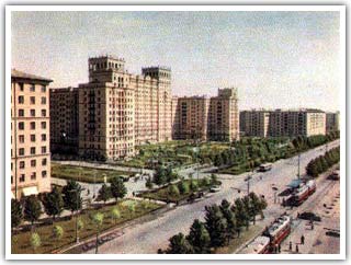 Ломоносовский проспект, фото 50-х годов